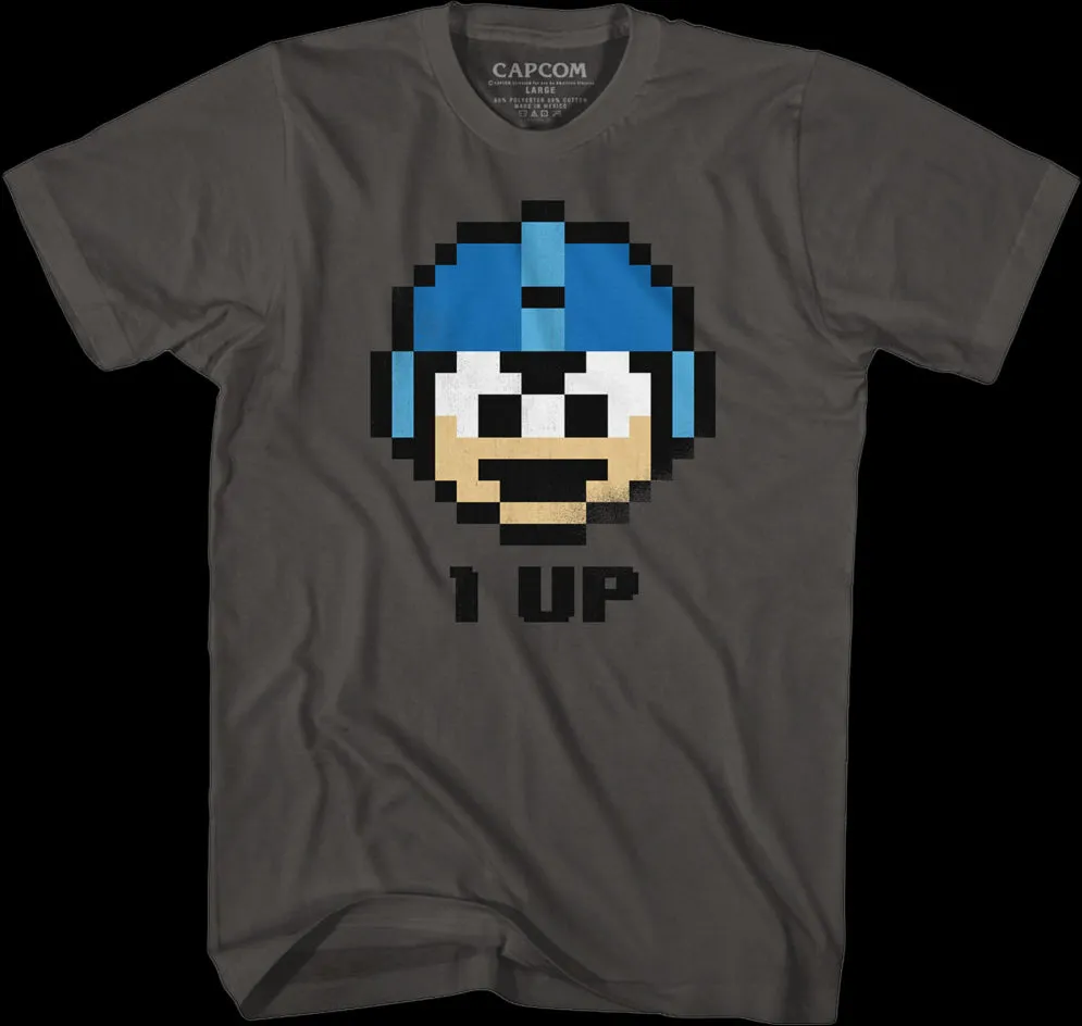 1 Up Mega Man T-Shirt