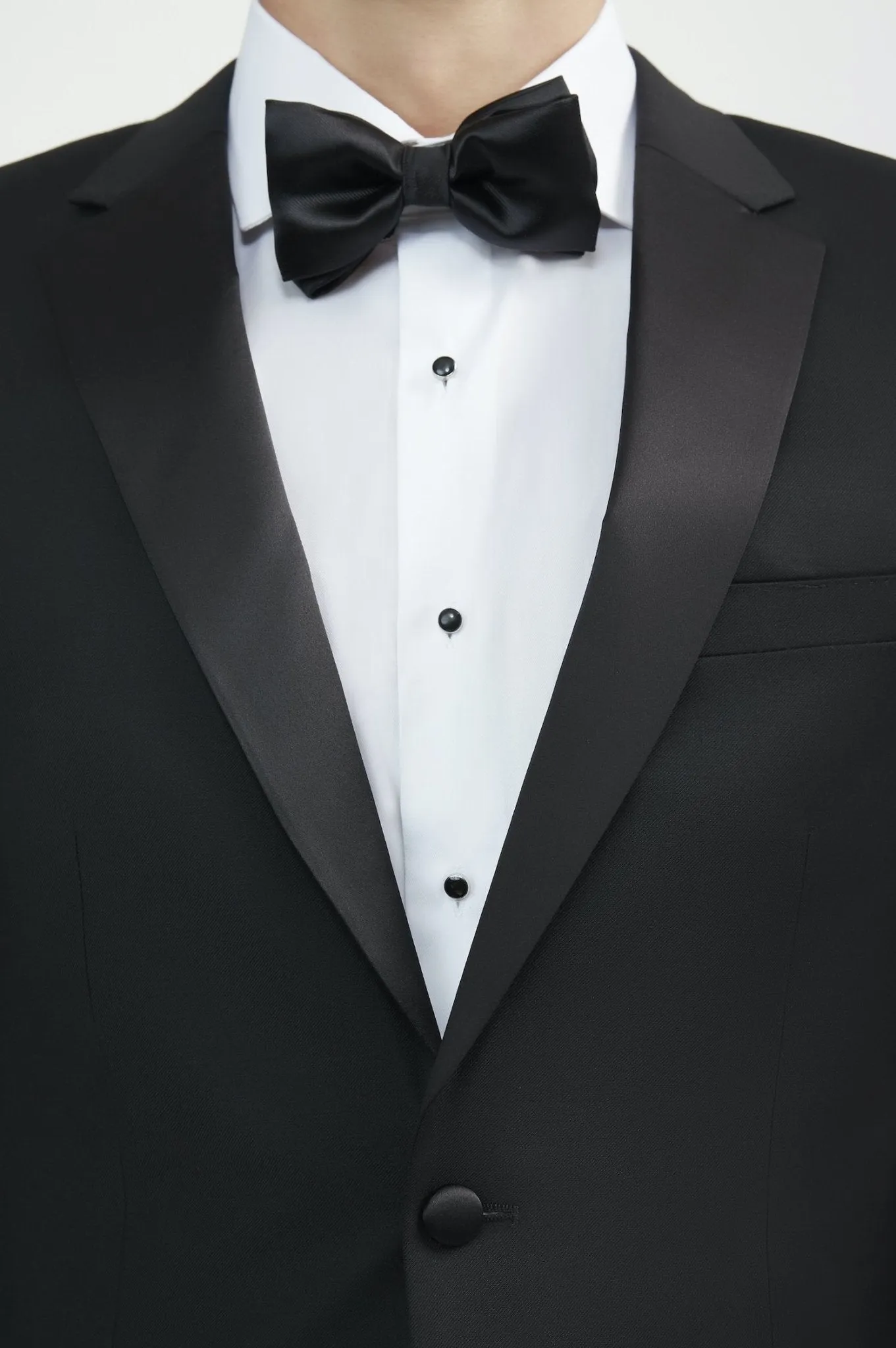 100% Wool Luxury Black Tuxedo Bundle