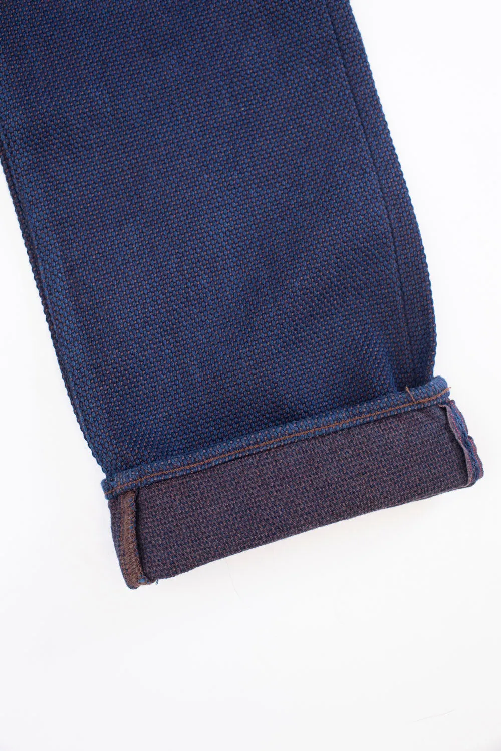 1831s - 14oz Tight Straight Sashiko Pants - Indigo, Kakishibu