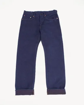 1831s - 14oz Tight Straight Sashiko Pants - Indigo, Kakishibu