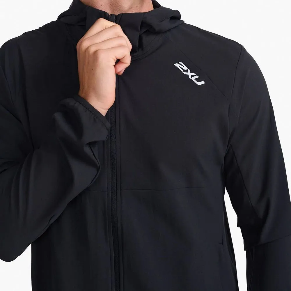 2XU Aero Jacket - Black/Silver Reflective