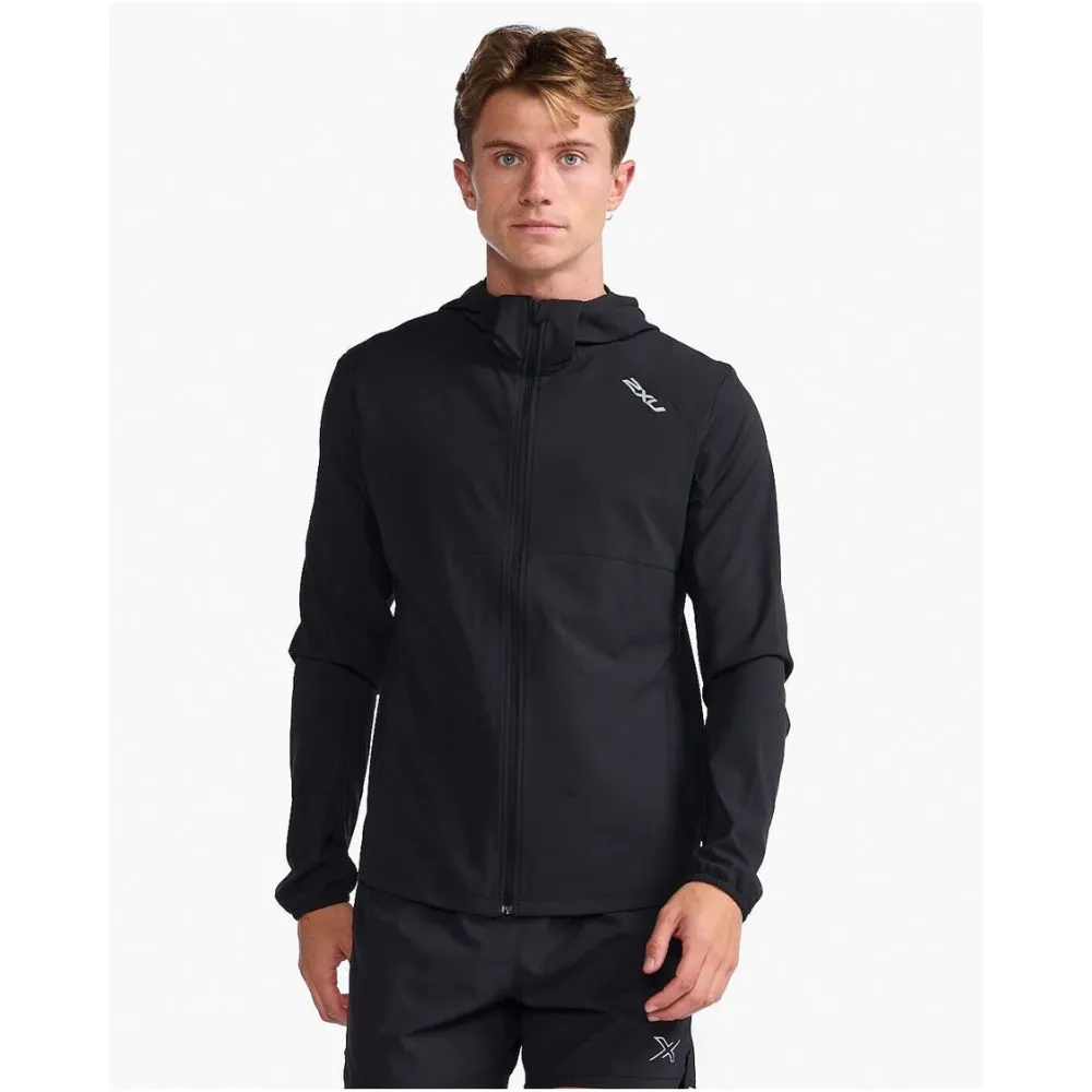 2XU Aero Jacket - Black/Silver Reflective