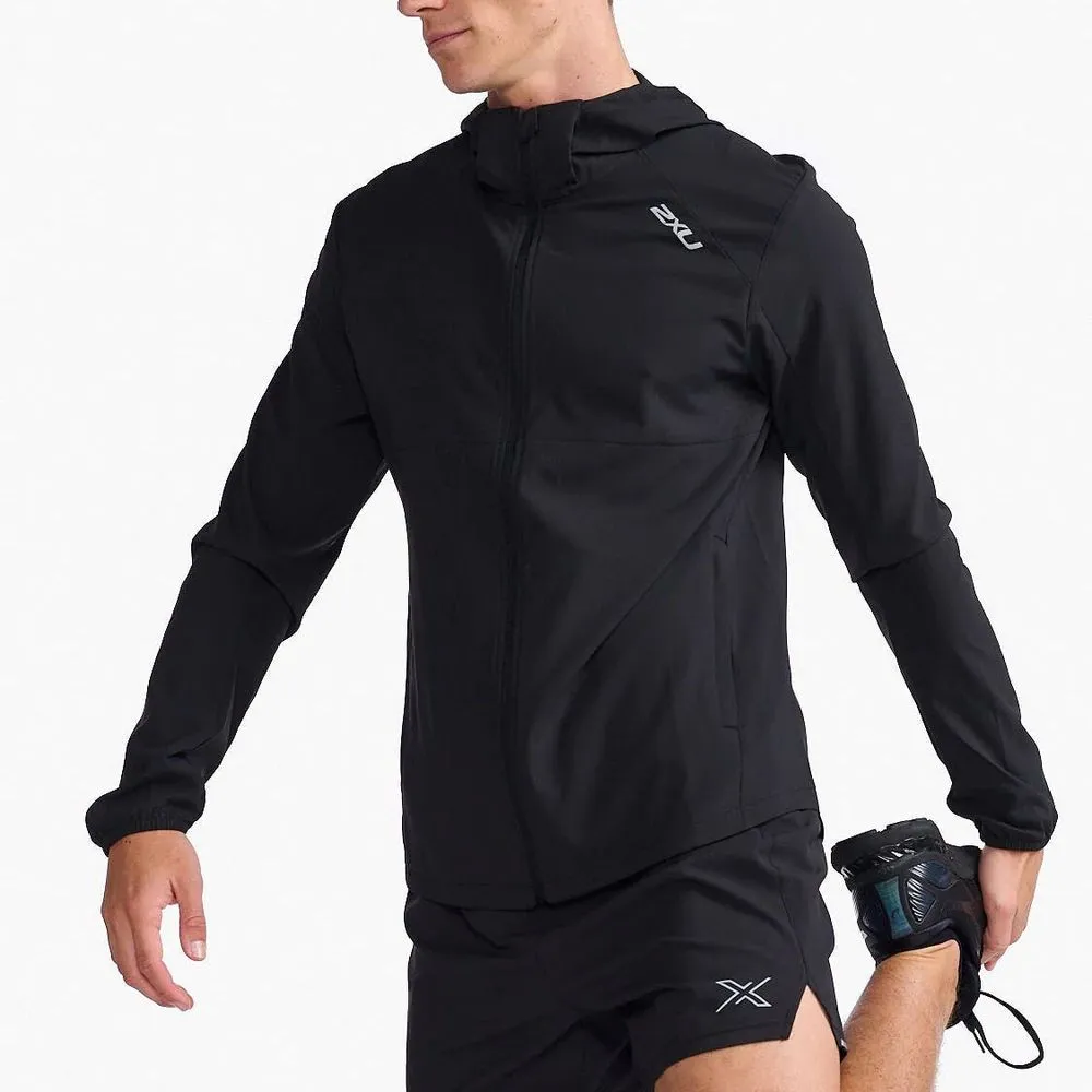 2XU Aero Jacket - Black/Silver Reflective