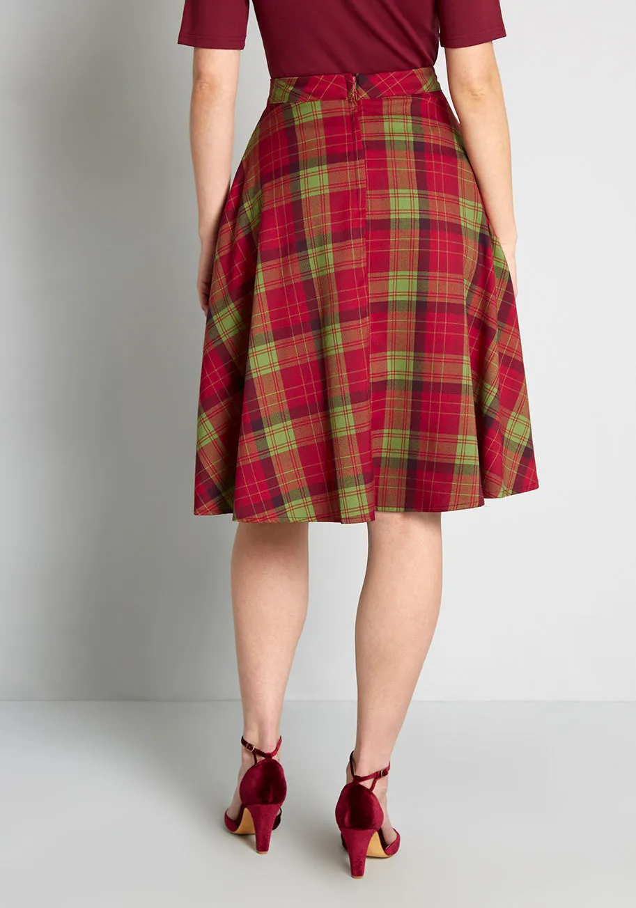 Abundance Of Cheer Swing Skirt