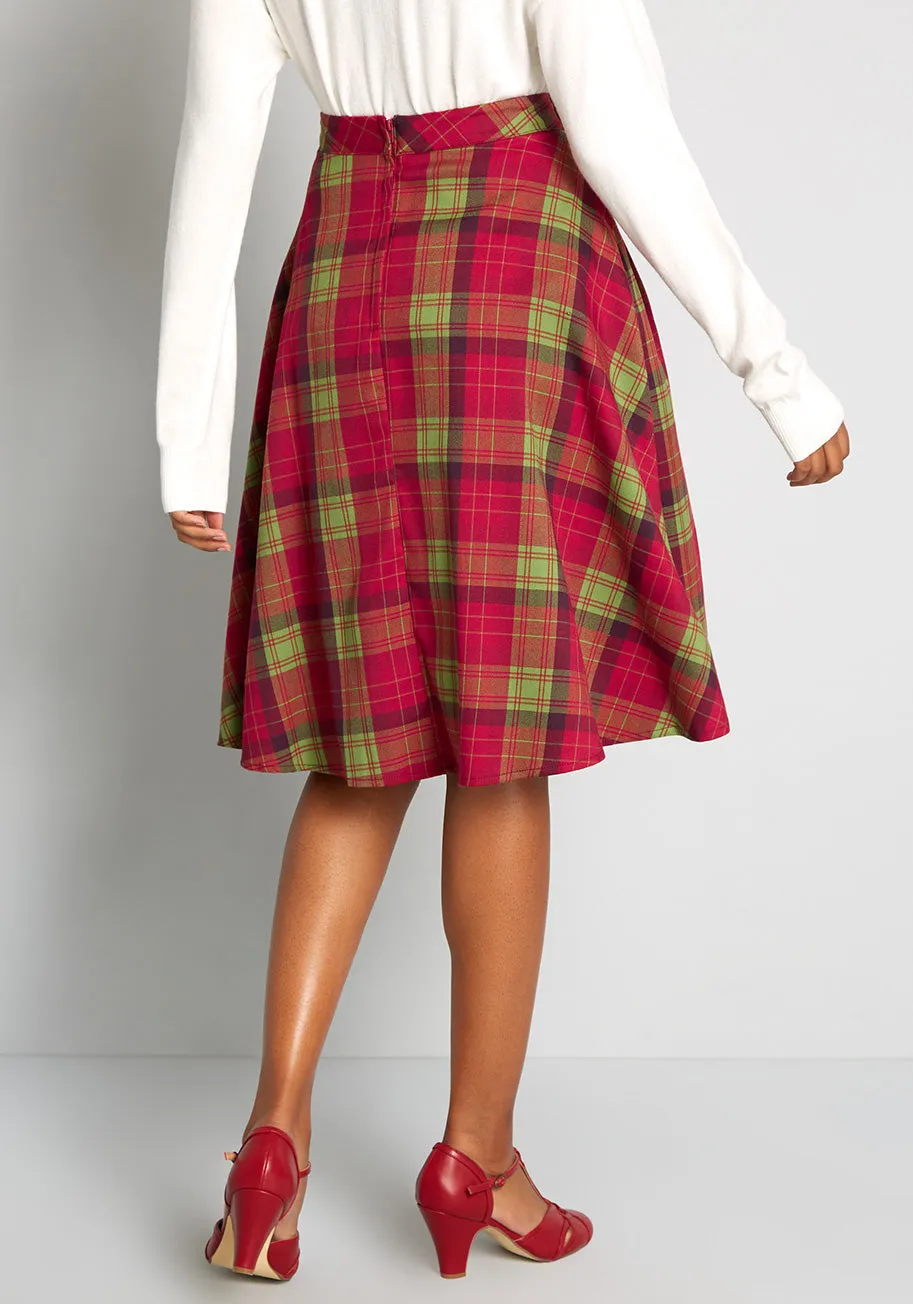 Abundance Of Cheer Swing Skirt