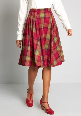 Abundance Of Cheer Swing Skirt