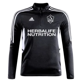 adidas LA Galaxy 3/4 Track Jacket (Black/White)