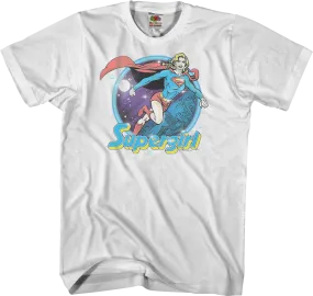 Airbrush Supergirl T-Shirt