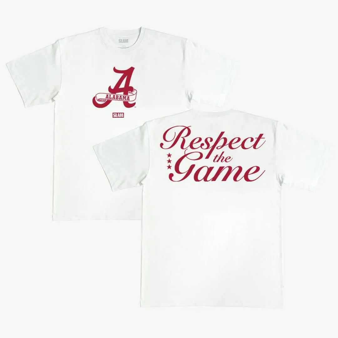 Alabama Respect the Game Heavy Tee