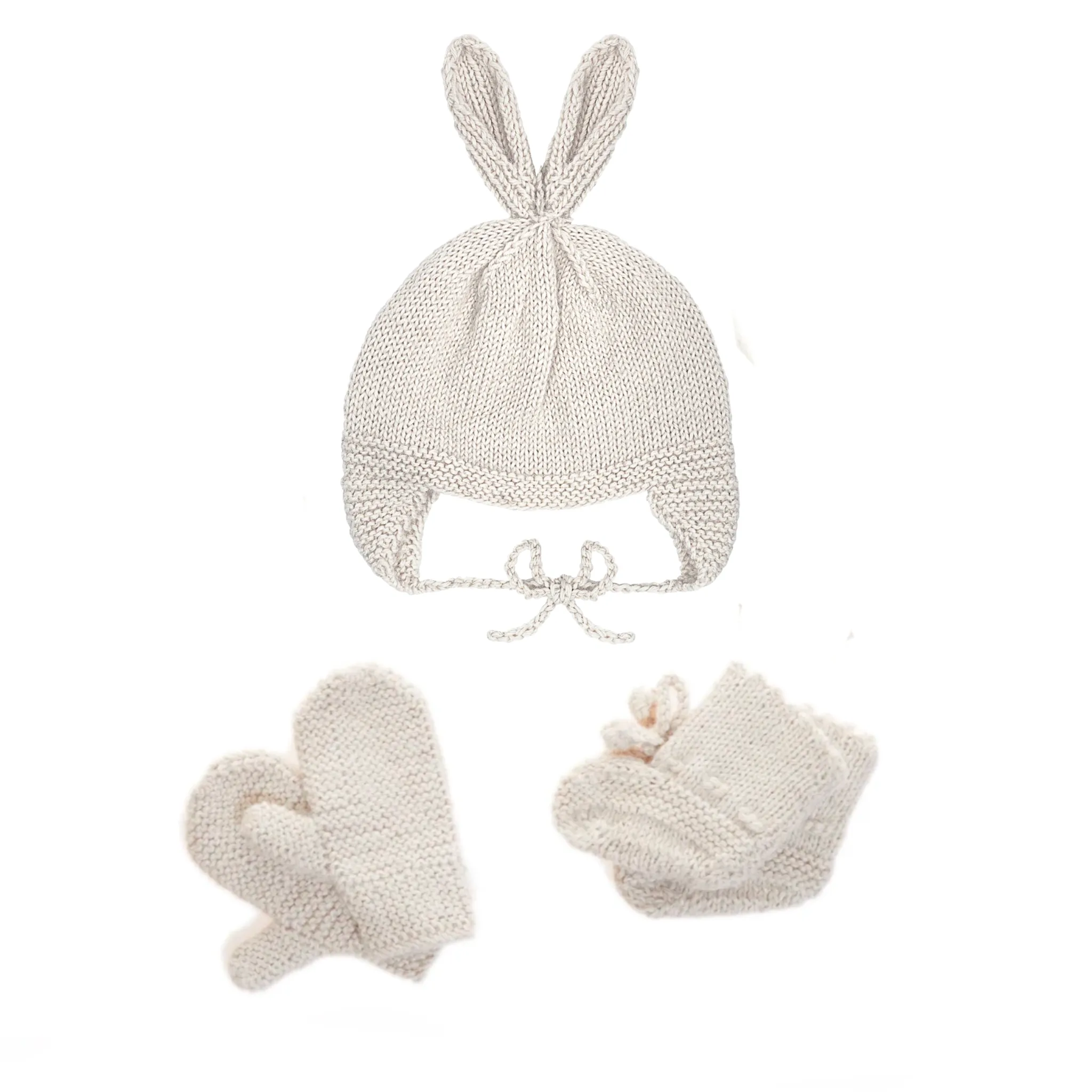 Alpaca Bunny Baby Hat