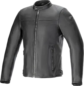 ALPINESTARS Blacktrack Leather Jacket - Black - XL 3103824-1100-XL