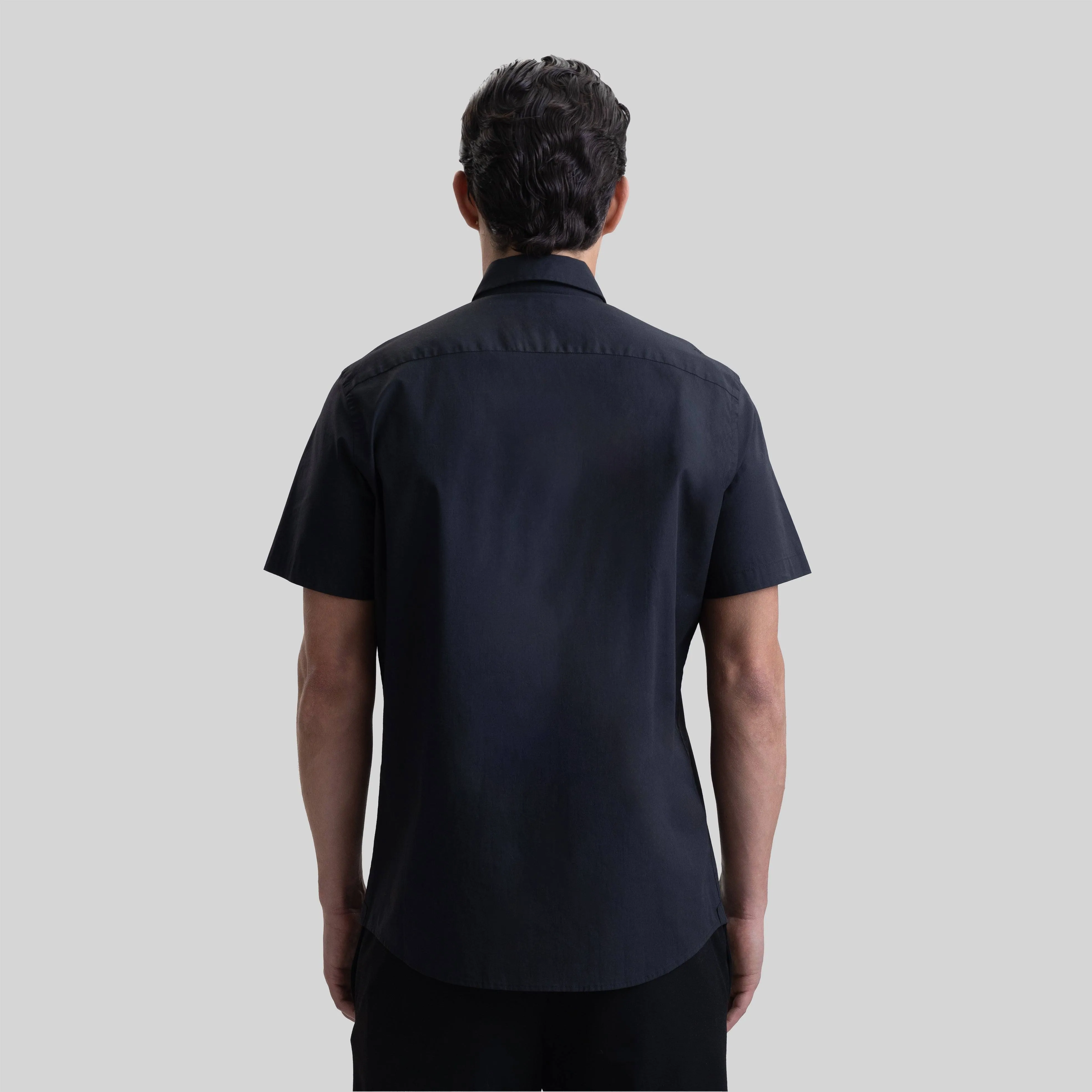 ASTON SHIRT SPORT SHORT SLEEVE BLACK