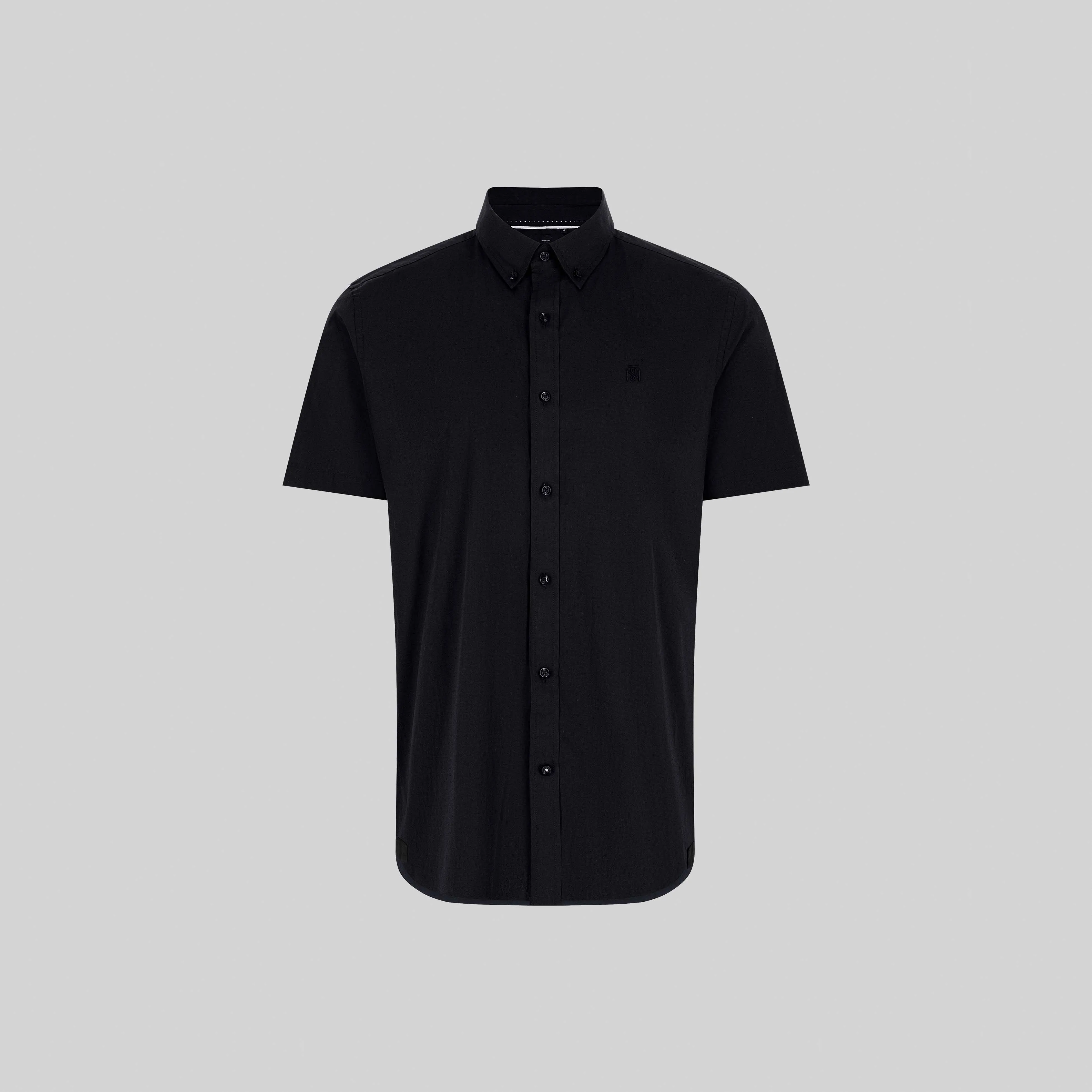 ASTON SHIRT SPORT SHORT SLEEVE BLACK