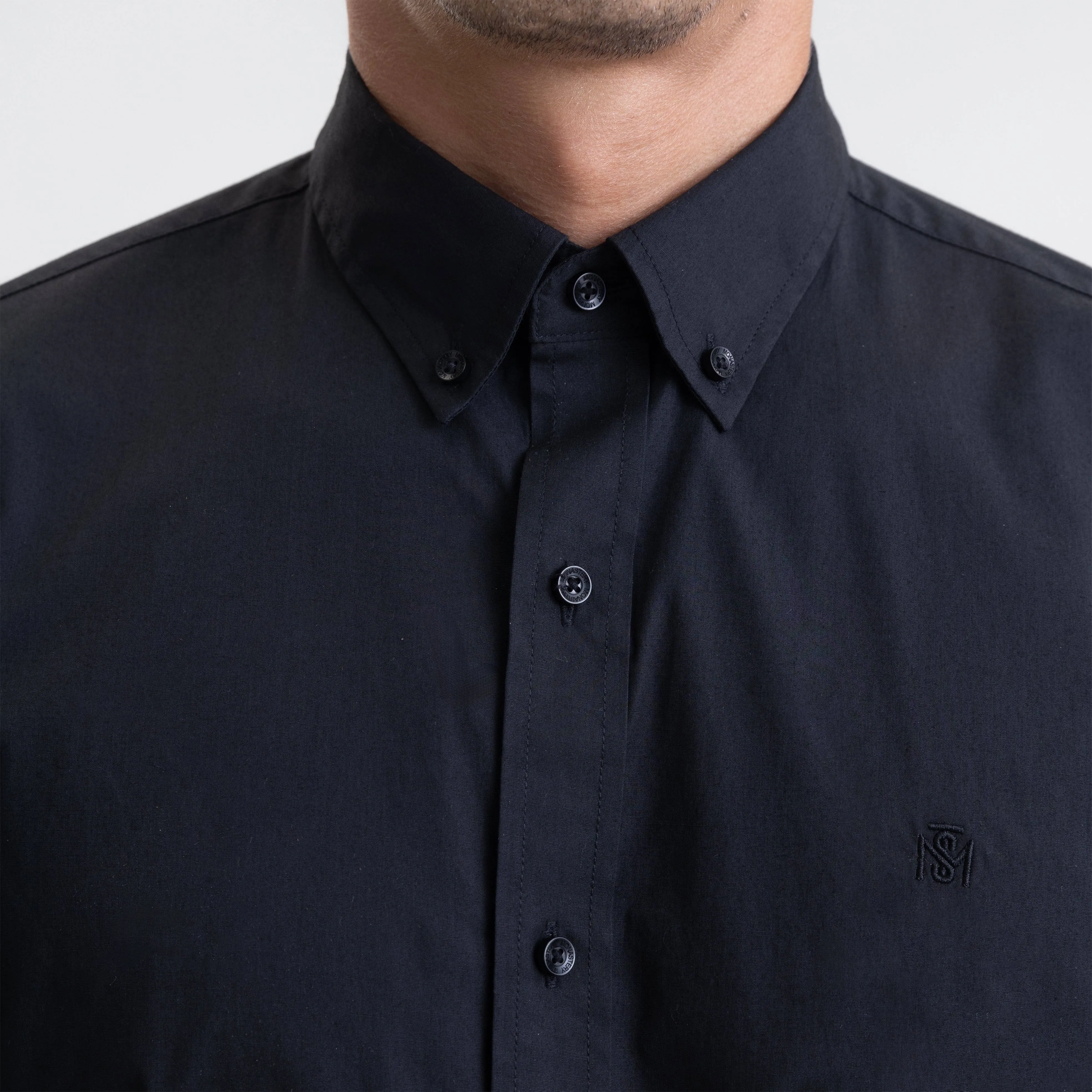 ASTON SHIRT SPORT SHORT SLEEVE BLACK