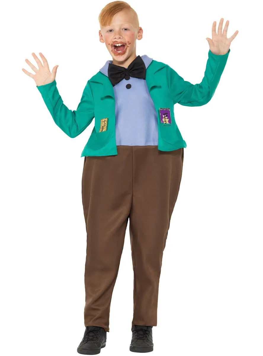 Augustus Gloop Boys Willy Wonka Book Week Costume