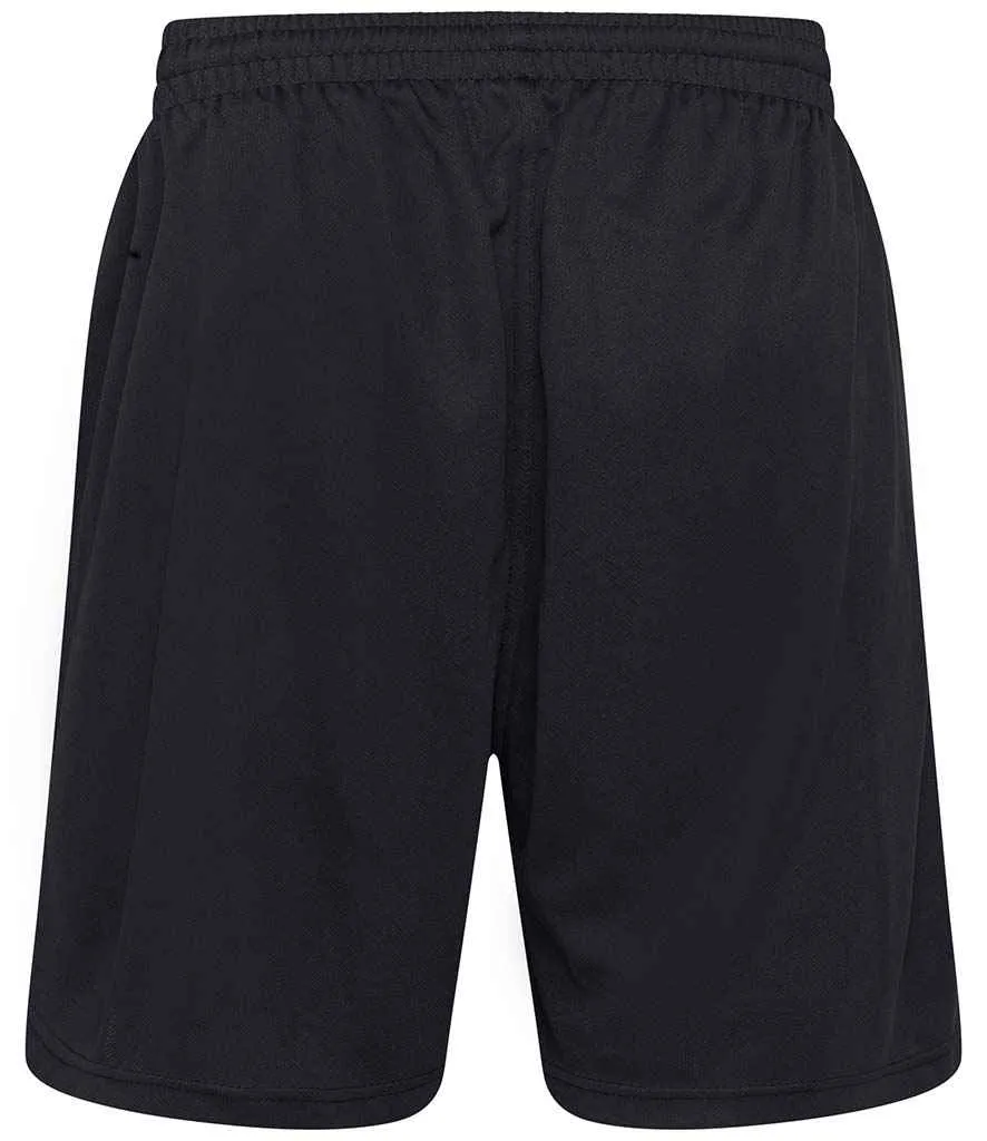 AWDis Cool Mesh Lined Shorts | Jet Black