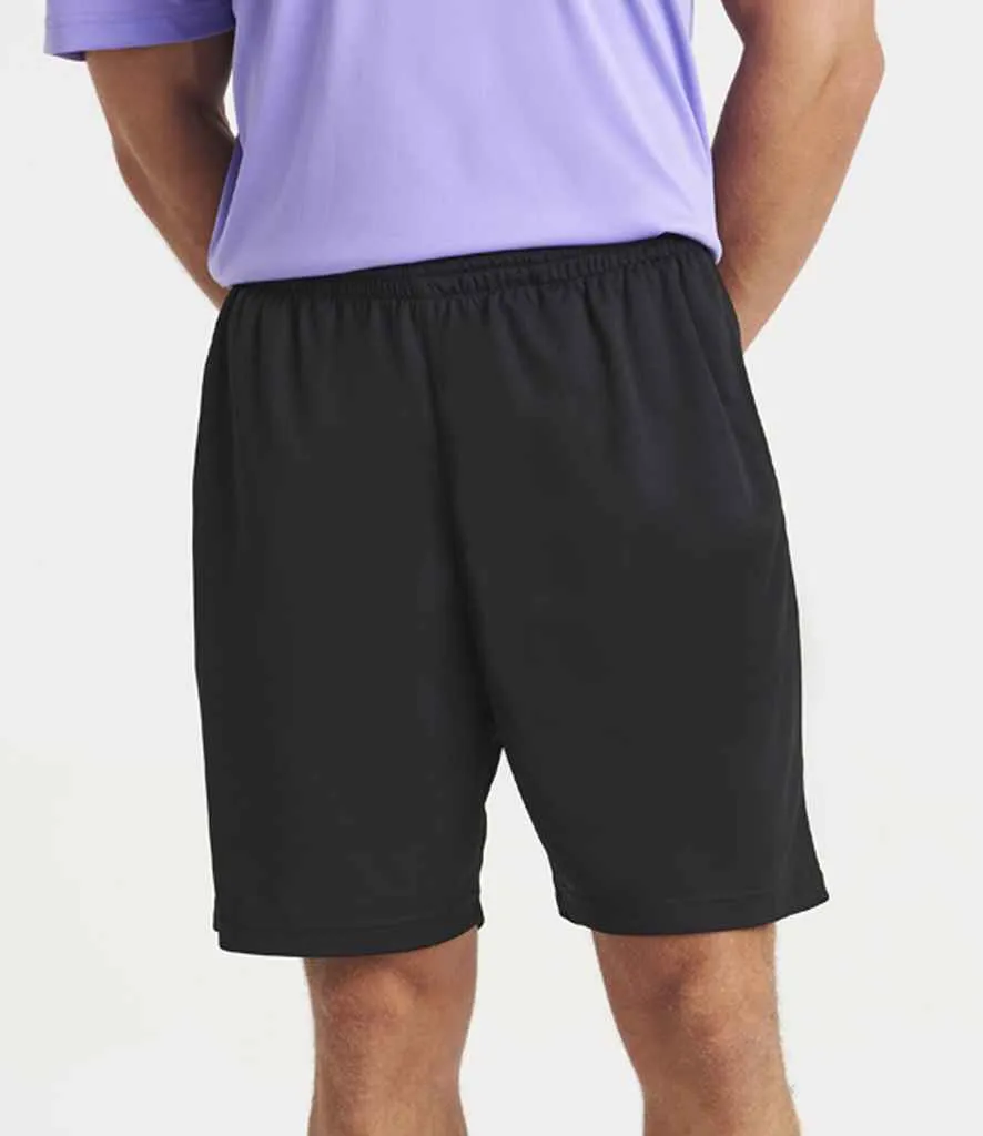 AWDis Cool Mesh Lined Shorts | Jet Black