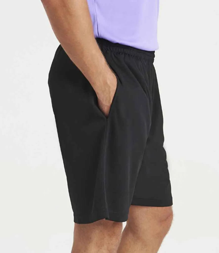 AWDis Cool Mesh Lined Shorts | Jet Black