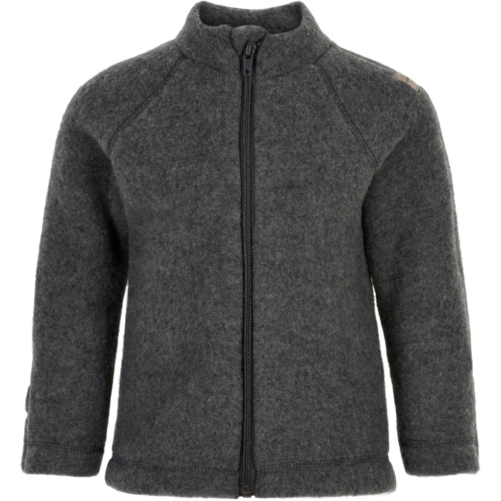 Baby Wool Jacket - Anthracite Melange