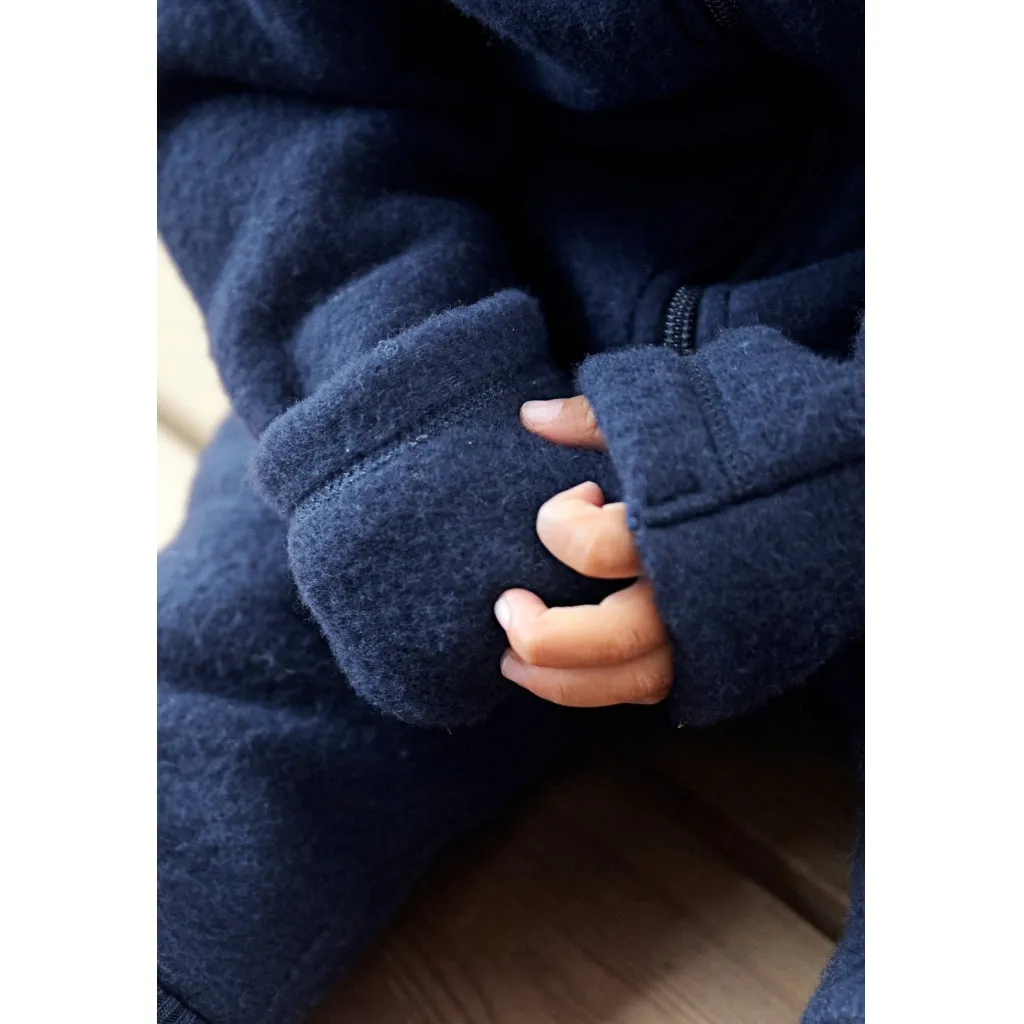 Baby Wool Jacket - Blue Nights