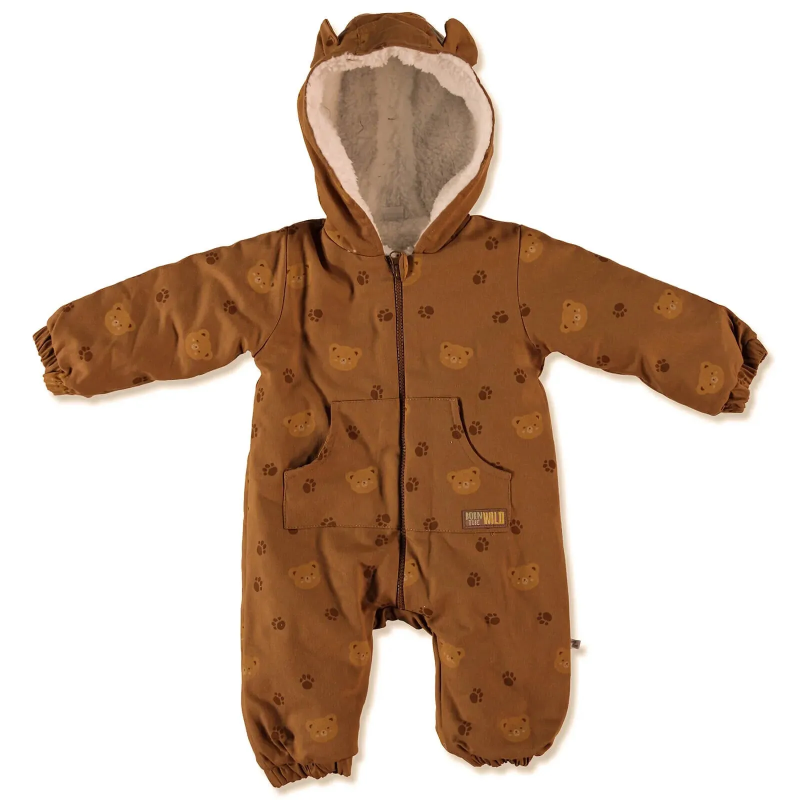 BabyZ Welsoft Jumpsuit - Brown