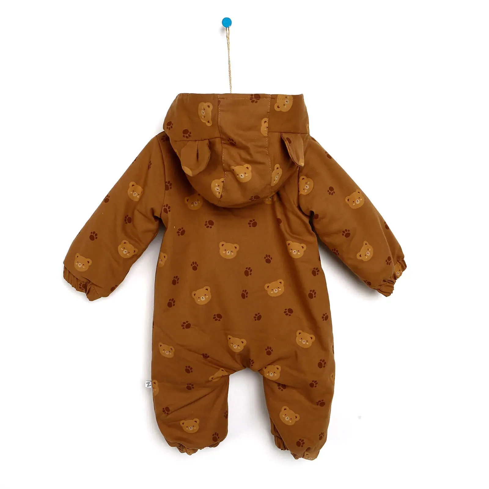 BabyZ Welsoft Jumpsuit - Brown