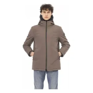 Baldinini Trend Beige Polyester Men Jacket