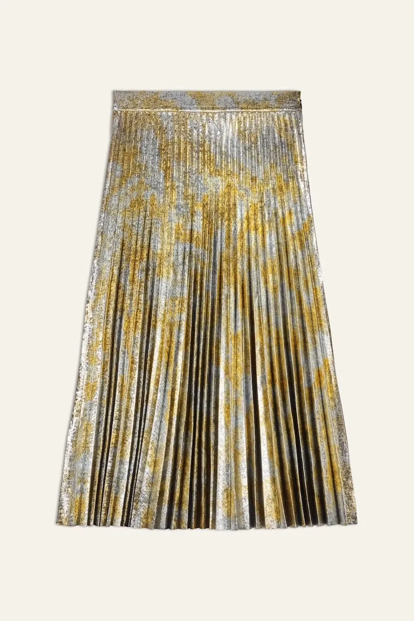 Bash Paris Falone Skirt in Gold