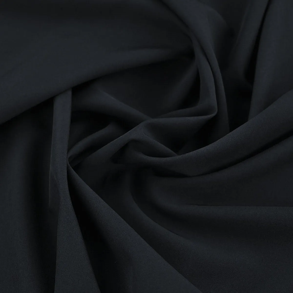 Black Techno Fabric 6787