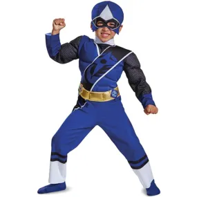 Blue Ranger Ninja Steel Muscle Costume