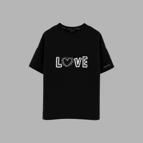 'Blvck x Keith Haring' Love Tee