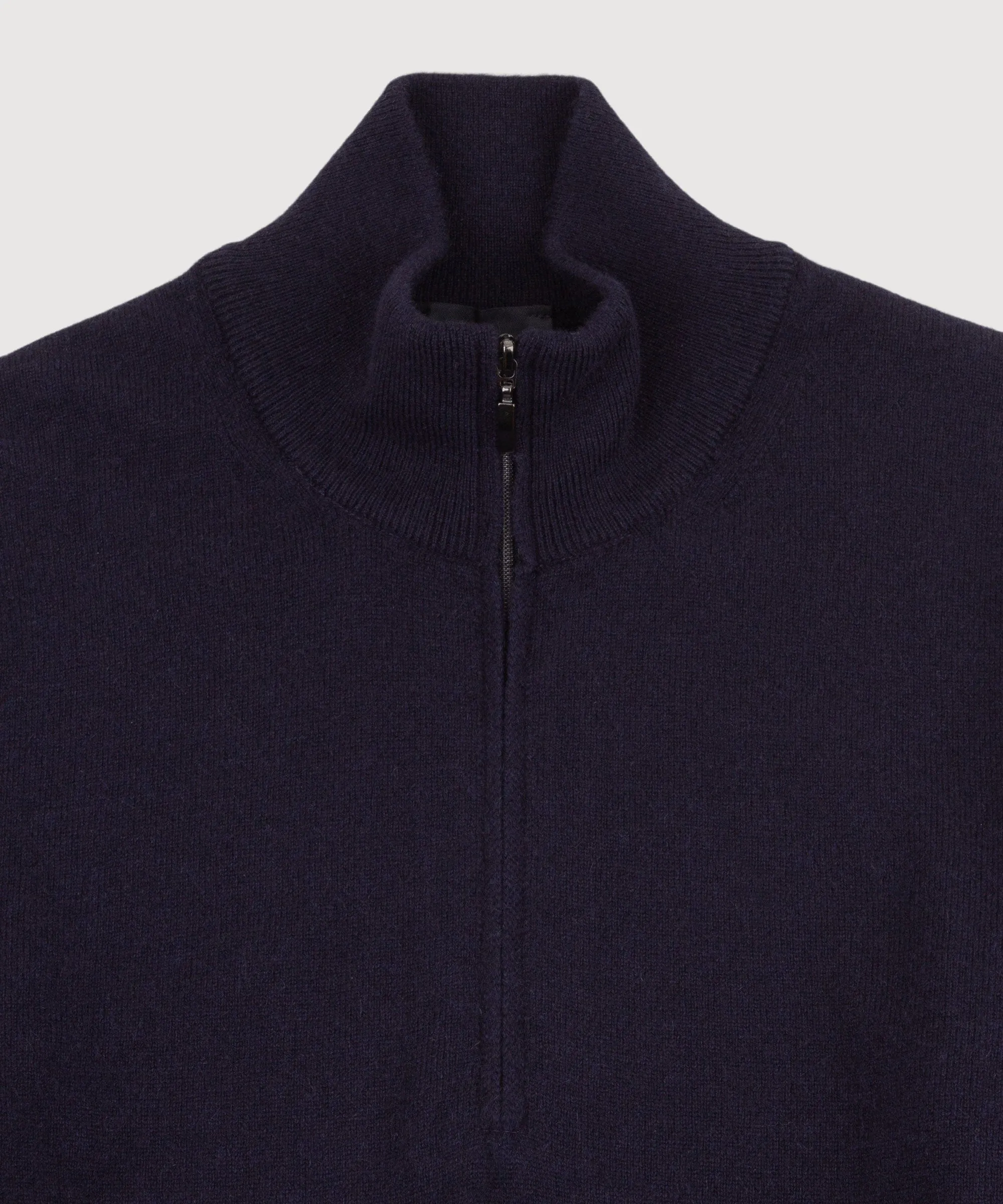 Cashmere Half Zip Sweater