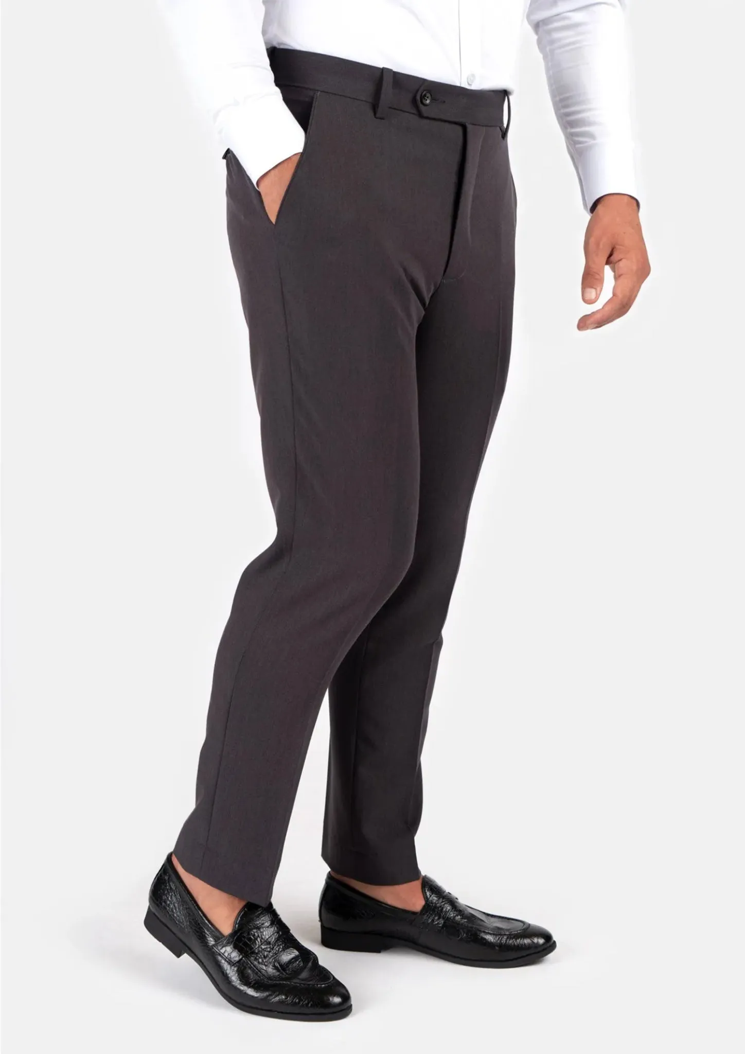 Charcoal Stretch Pants