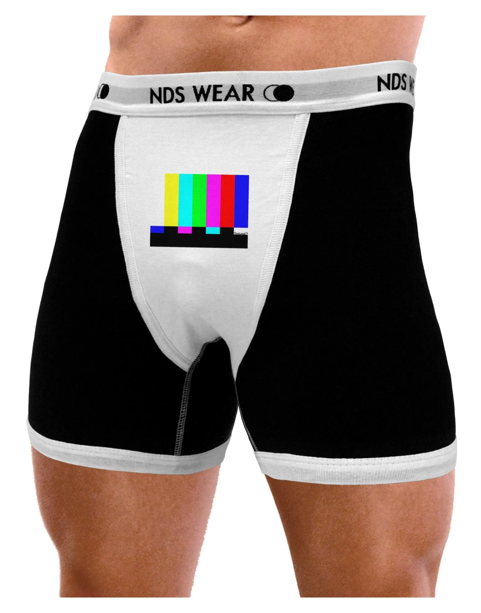 Color Bars Test Signal Mens Boxer Brief Underwear