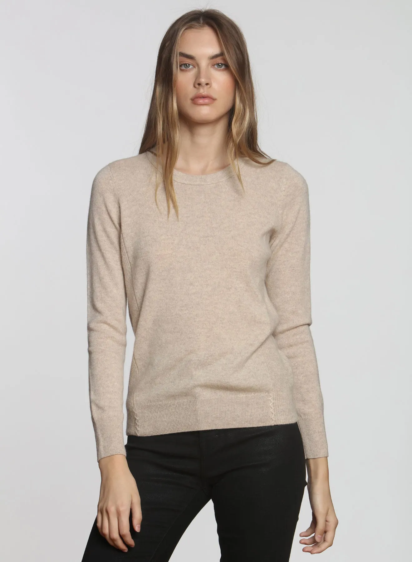 CORE Cashmere Crew - Oatmeal