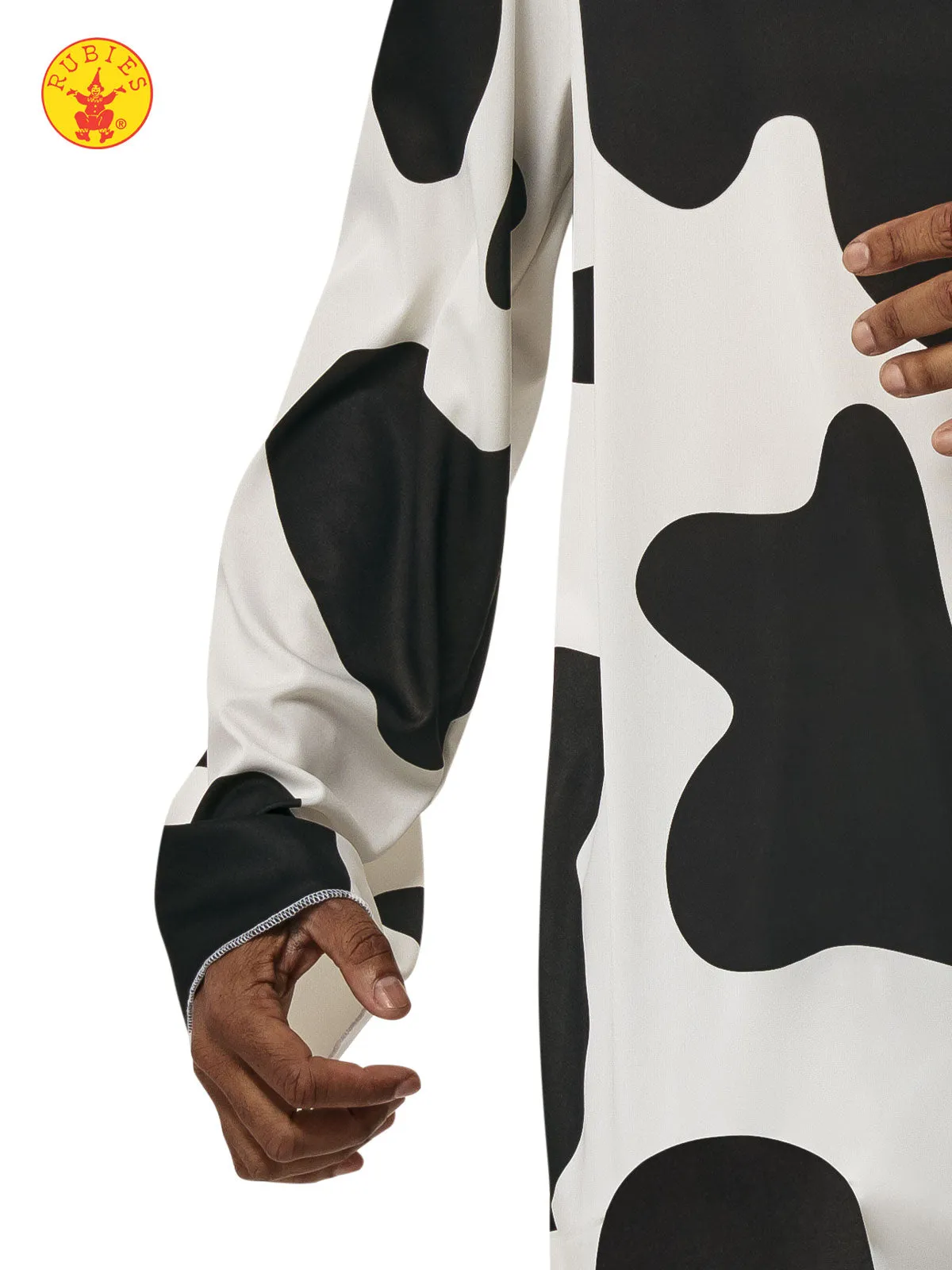 COW FURRY ONESIE COSTUME, ADULT