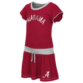 Crimson Tide Tot Tie Front Dress