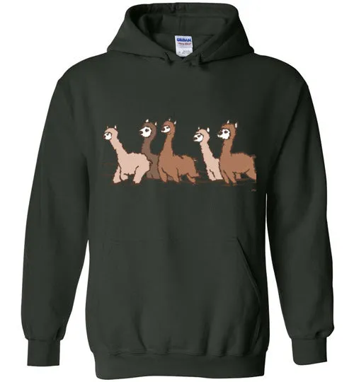 Curious Alpacas Gildan Heavy Blend Hoodie