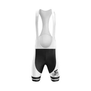 Cycling Nutrition Fact Bib & Shorts (White)