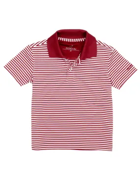 Dallas Polo | Crimson Stripe