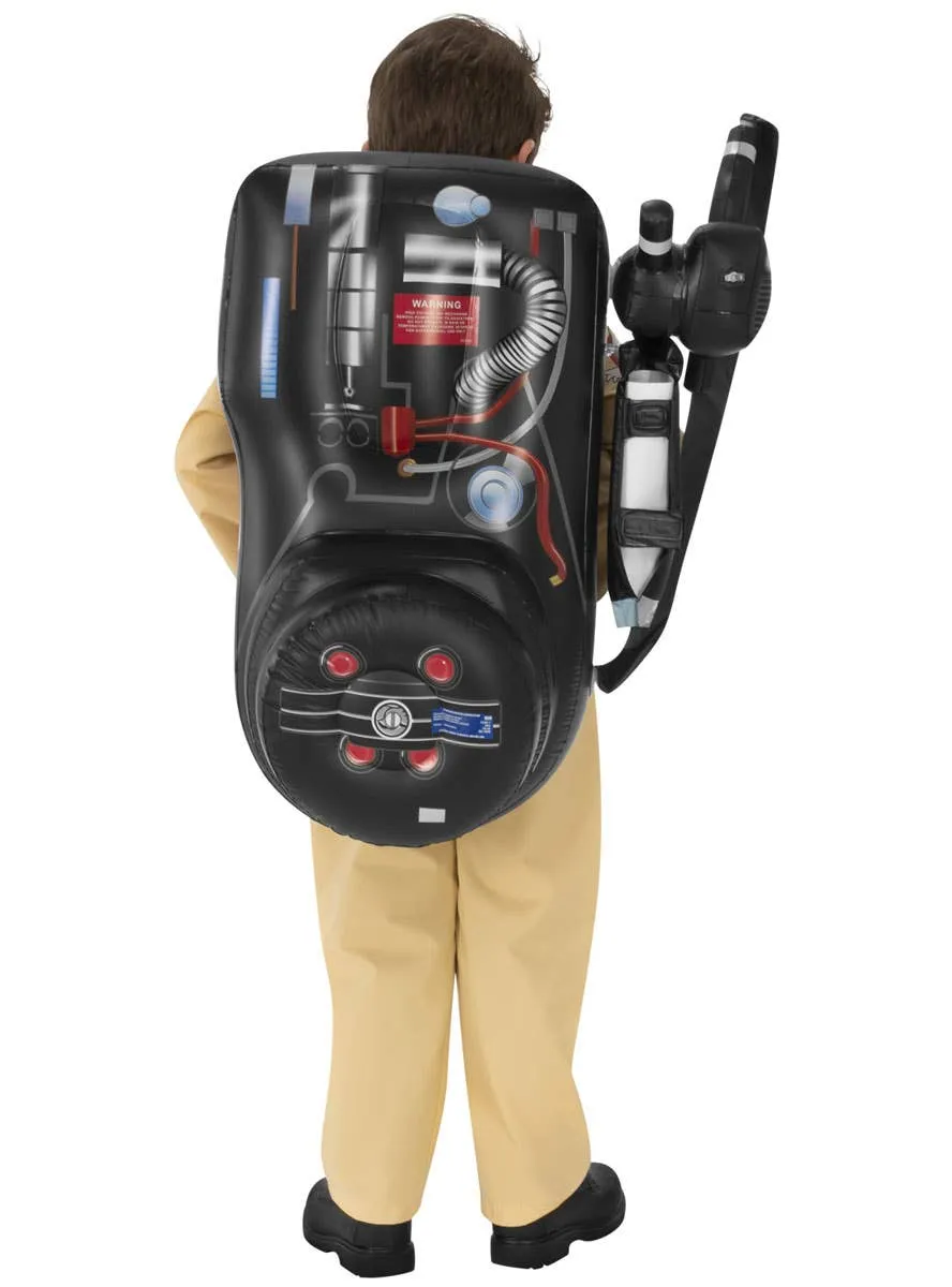 Deluxe Boys Ghostbuster Fancy Dress Costume with Light