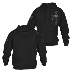 Don't Look Back Hoodie - Black