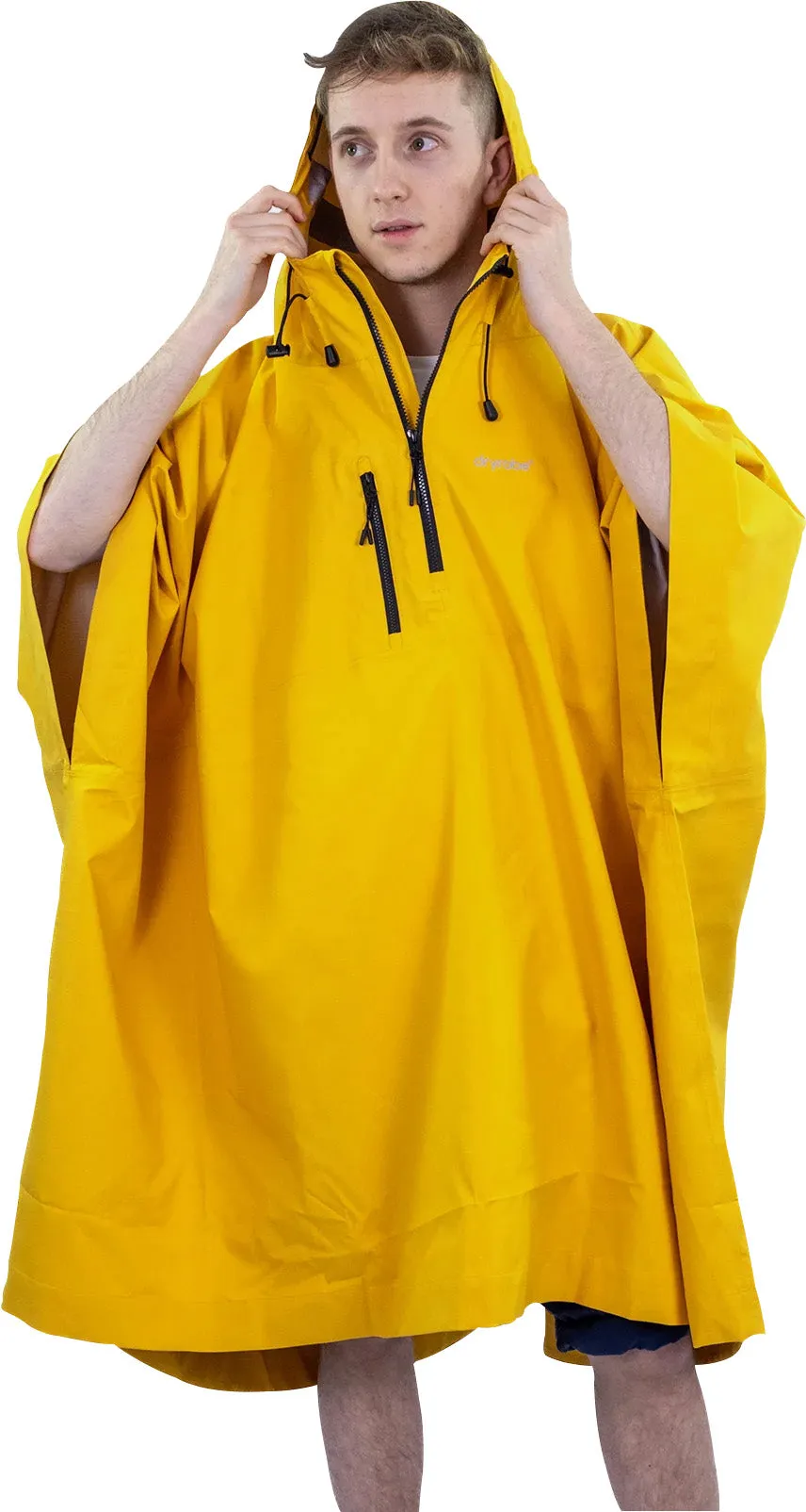 Dryrobe Waterproof Poncho - Yellow