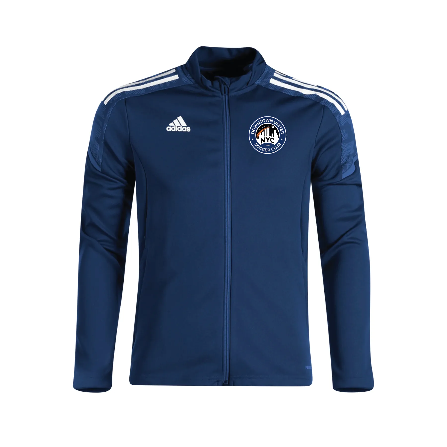 DUSC FAN adidas Condivo 21 Track Jacket - Navy/White