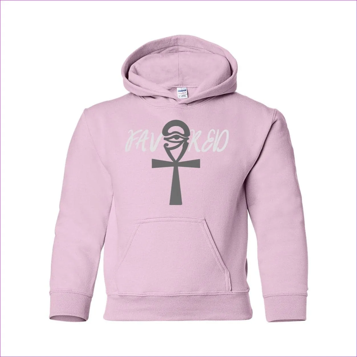 Favored Heavy Blend Youth Hooded Sweatshirt