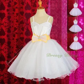 FG261 Girls' Tulle Flower Girl Dresses For Wedding Pageant Size 2-7