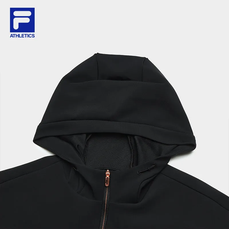 FILA CORE ATHLETICS FITNESS Women Hooded Jacket (Black)