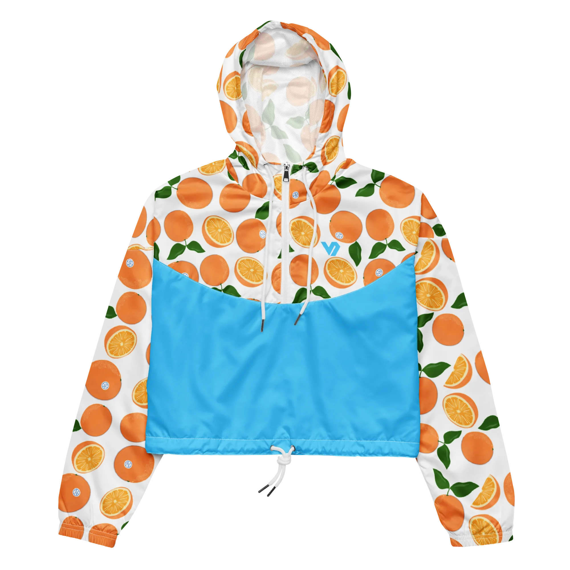 Freshly Squeezed Women’s cropped windbreaker