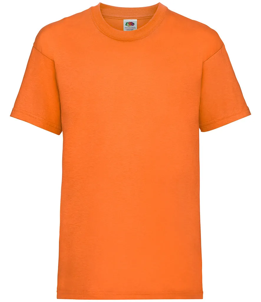 Fruit of the Loom Value T-Shirt (Children) - Green, Brown, Orange, Yellow