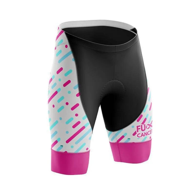 FU Cancer V2 Bib & Shorts ( Pink )